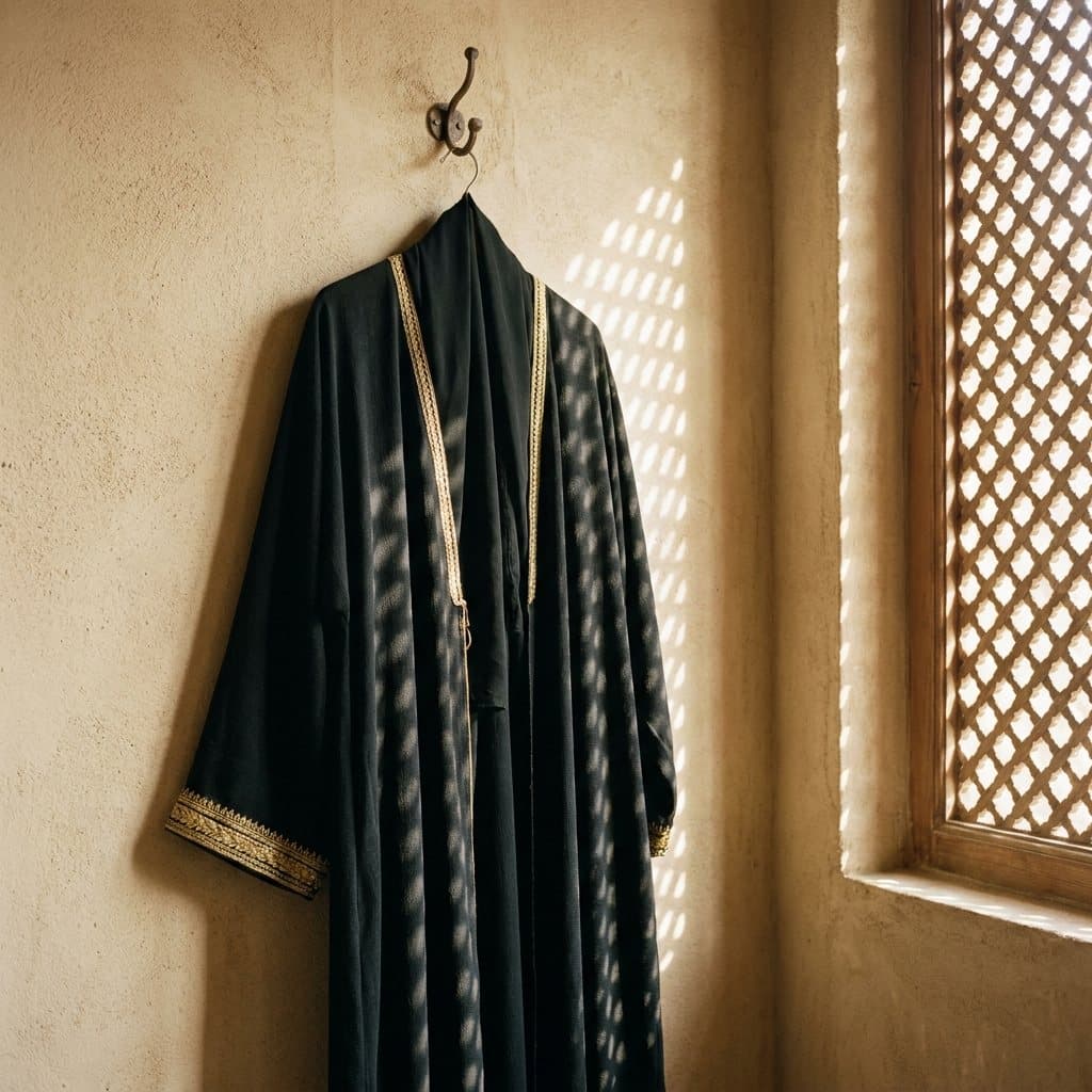Abaya Nachtgold